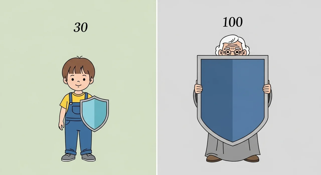 가장 큰 고민, 30세 만기 vs 100세 만기 결정 기준